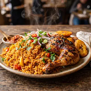 Party Jollof (plate)